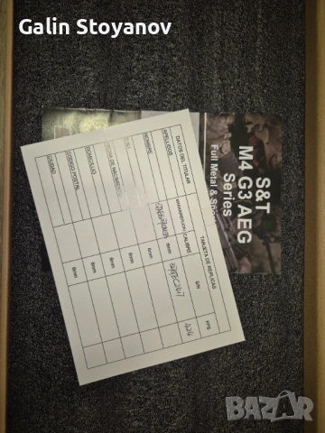 M4 S&T Airsoft реплика, снимка 2 - Други спортове - 54248544