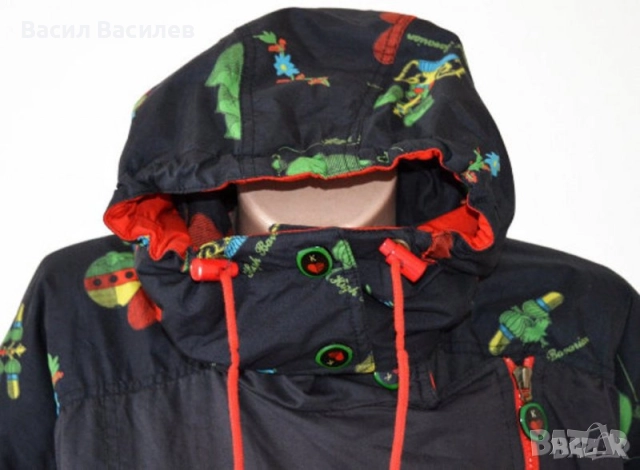 HEAD Sport Wear зимно ски яке с качулка с бродерия, снимка 2 - Зимни спортове - 51931132