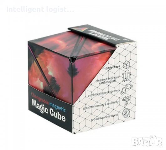 Магнитен куб, антистрес играчка, снимка 6 - Пъзели - 39852002