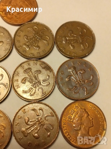 Монети Елизабет 1971 г.и други години ., снимка 8 - Нумизматика и бонистика - 51851858