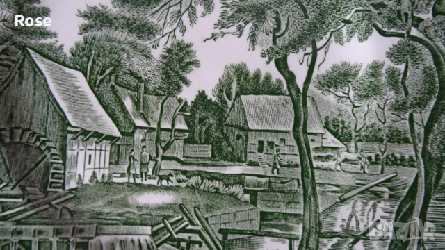 Чинии, чаши, чайник ”Watermill” Англия Johnson Brothers., снимка 9 - Сервизи - 53956066
