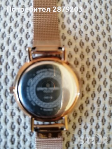   Дамски часовник  Pierre cardin, WR 30 M (3 BAR),Quartz,PVD gold plated,Mineral , снимка 3 - Дамски - 37459283
