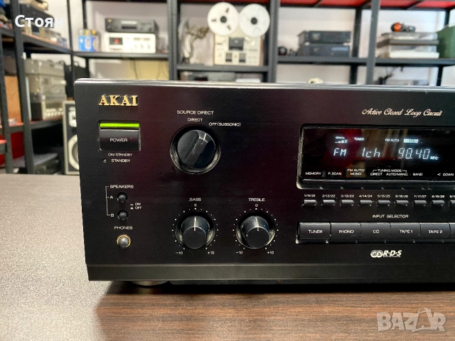 Kачествен ресивър Akai, снимка 3 - Ресийвъри, усилватели, смесителни пултове - 51910896