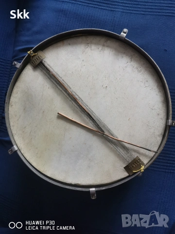 Стар български барабан, снимка 2 - Антикварни и старинни предмети - 53262004