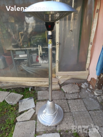 Silva 2100 w Инфрачервен нагревател Сребро, снимка 5 - Печки, фурни - 52282635