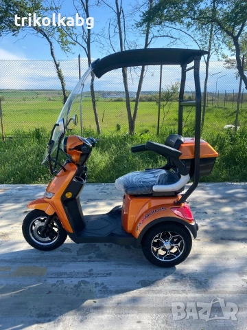 Електрическа Триколка FM-1 с Покрив, снимка 7 - Мотоциклети и мототехника - 54314900