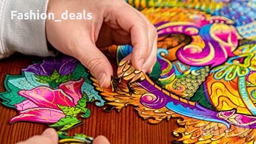 Нов Уникален Дървен Пъзел Котка WOODVIO - Подарък за Любознателни, снимка 4 - Настолни игри - 42835430