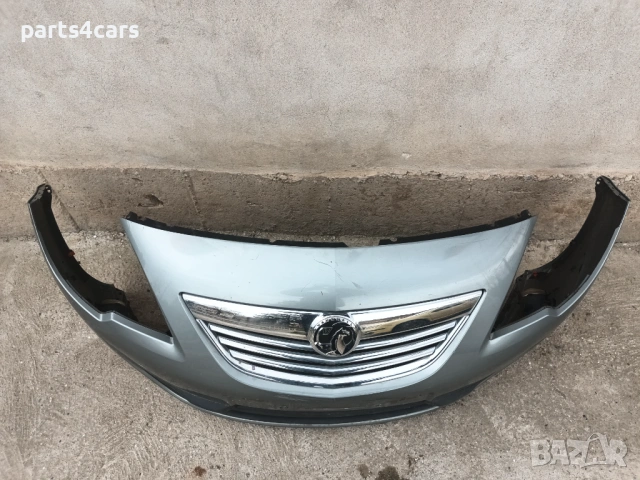 предна броня за опел мерива Б с маска решетки халогени OPEL MERIVA B, снимка 3 - Части - 54058439