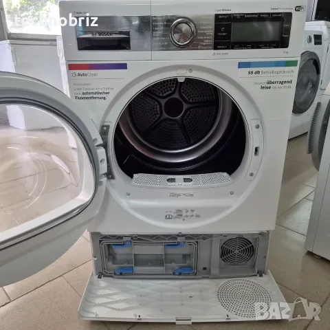 Немска инверторна сушилня с термопомпа Bosch Home Professional Serie 8 Wi-fi - ГАРАНЦИЯ, снимка 5 - Сушилни - 55708941