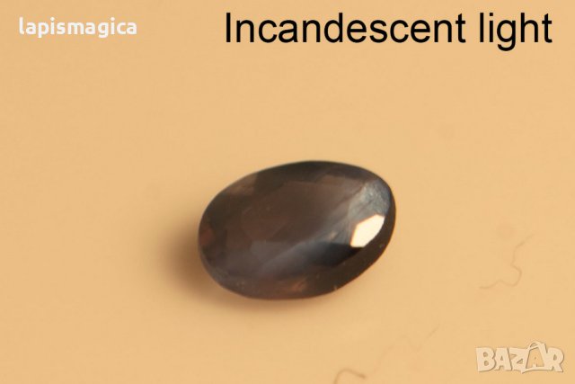 Естествен александрит 0.06ct Шри Ланка овална шлифовка, снимка 2 - Други - 42894766