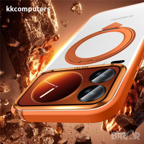 SULADA Магнитен Калъф за Xiaomi 17 Pro - TPU+PC, Матов, 360° стойка, 3 цвята, снимка 4 - Калъфи, кейсове - 53885969