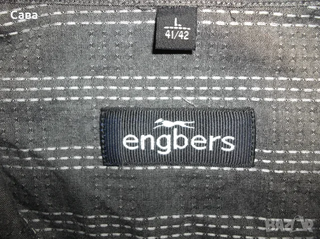 Риза и блуза ENGBERS  мъжки,Л-ХЛ, снимка 5 - Ризи - 47221869