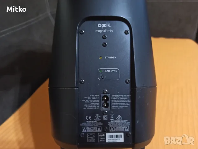 Polk magnifi mini subwoofer субуфер , снимка 4 - Тонколони - 56320873