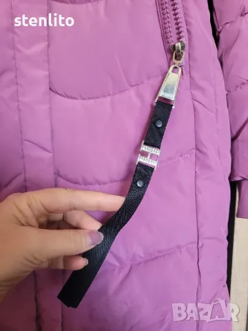 Дамско яке с качулка с пух, снимка 15 - Якета - 49136861