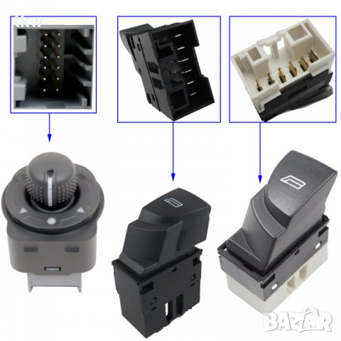 Ключ ел стъкла за Citroen Jumper- Peugeot Boxer- Fiat Ducato-