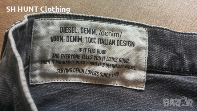 DIESEL D-EETAR STRETCH Jeans Размер 32/34 мъжки еластични дънки 44-67, снимка 13 - Дънки - 52204929