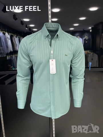 Мъжки Ризи ⚜️GANT LACOSTE BURBERRY , снимка 5 - Ризи - 52642041
