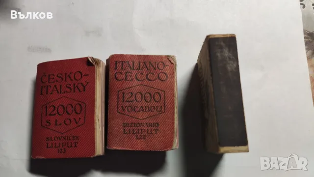 Мини речници Чех-Италия,Итал-Чех, снимка 3 - Чуждоезиково обучение, речници - 49723038