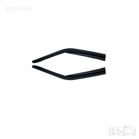 Ветробрани Черни Външни за VW Transporter T4 1990 - 2003 Предни Комплект 2 броя, снимка 3 - Аксесоари и консумативи - 40574620