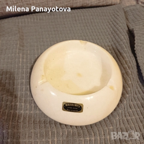 мраморни ваза и пепелник, снимка 3 - Вази - 53192722