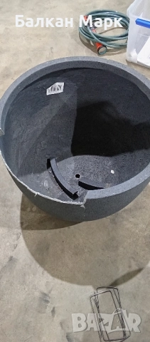 Големи декоративни саксии – внос от Германия (композит stone/fiberstone) , снимка 8 - Саксии и кашпи - 52376527