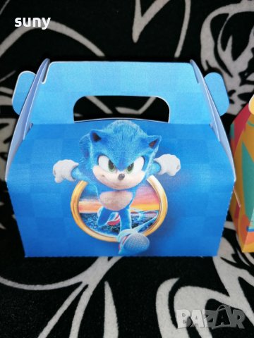 Кутийка за лакомства Соник, снимка 3 - Други - 36914714