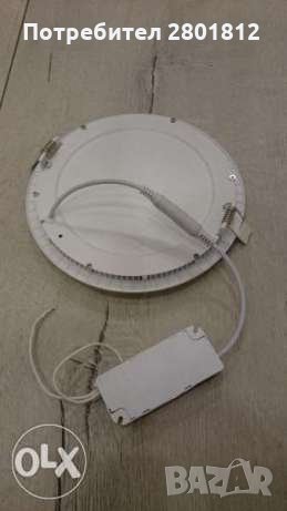 Лед панел 15 вата, снимка 2 - Лед осветление - 29996123