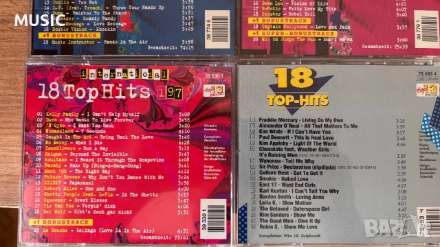 18 TOP HITS, снимка 5 - CD дискове - 54188667