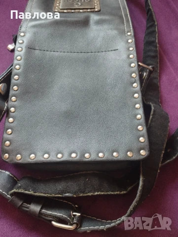 Чанта естествена кожа Гучи, снимка 3 - Чанти - 50878305