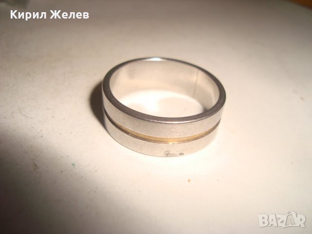 КРАСИВА АРТ ХАЛКА БЛАГОРОДНА СТОМАНА ПРЪСТЕН 19670, снимка 3 - Пръстени - 32088921