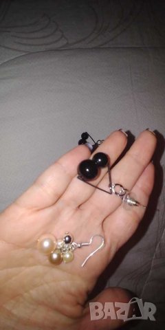 Обеци, два комплекта, снимка 3 - Обеци - 38816044