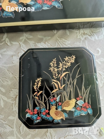 Комплект подноси и чиниики. , снимка 4 - Колекции - 54236238