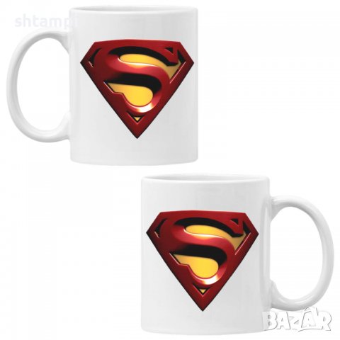 Чаша DC Superman Logo,Керамична Чаша, Кафе Чай, Игра,Изненада,Подарък,Повод,Празник,Рожден Ден, снимка 6 - Чаши - 38512458