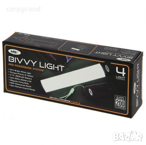 Лампа за палатка NGT USB Bivvy Light Large, снимка 4 - Екипировка - 31224517