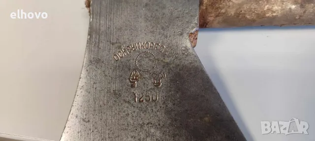 Стара брадва с дълга дръжка Ochsenkopf#4, снимка 5 - Антикварни и старинни предмети - 47950271