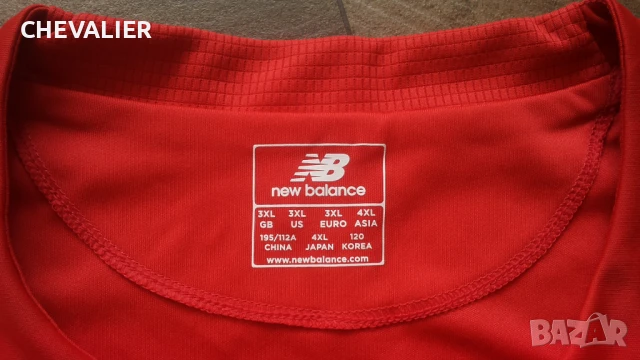 NEW BALANCE FC LIVERPOOL Football T-Shirt Размер 3XL мъжка футболна тениска 23-67, снимка 15 - Тениски - 50647667