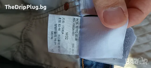Levis мъжки къси дънки размер 32 син цвят отлично състояние , снимка 7 - Къси панталони - 55849428