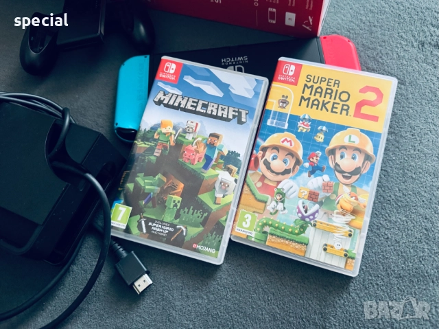 Конзола Nintendo Switch OLED , снимка 3 - Nintendo конзоли - 52813133