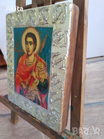 Икона на Свети Георги, снимка 9 - Икони - 36269023