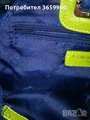 Дамска чанта Maria Carla,естествена кожа, снимка 6 - Чанти - 39963981