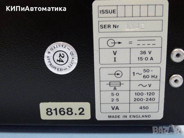 захранващ блок Desoutter 8168.2 Automatic Serew Driver Power Supply 36V 15A, снимка 6 - Резервни части за машини - 37826811