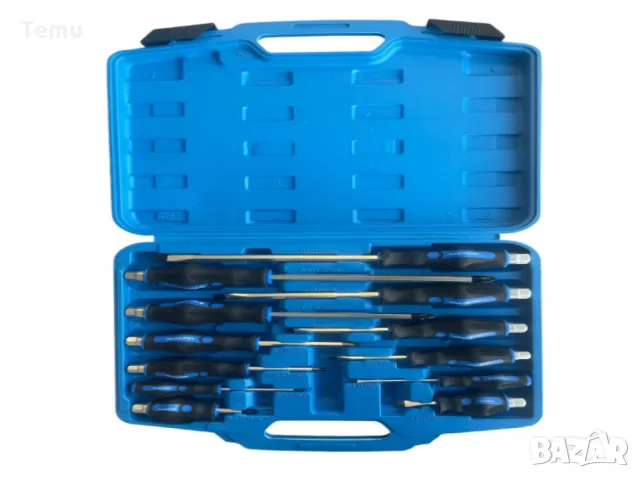 Комплект ударни отвертки 12 броя, снимка 1