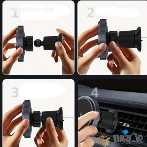 Поставка за телефон - PG172 Със Зареждане IOS 14+, снимка 4 - Аксесоари и консумативи - 47349370