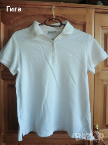 бяла тениска с якичка, снимка 1 - Детски тениски и потници - 37181782
