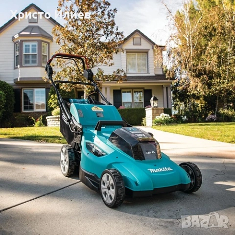 Акумулаторна самоходна косачка Makita DLM539Z, LXT, 18+18 V, снимка 4 - Градинска техника - 54290435