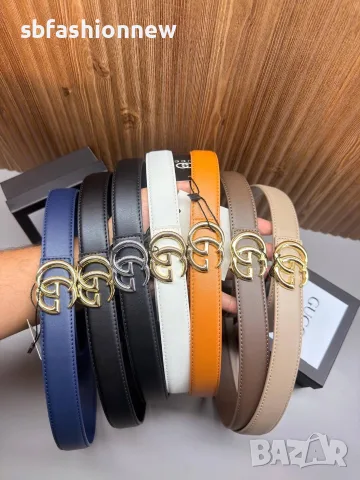 Gucci естествена кожа колан