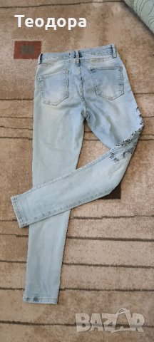 Рязана бродерия, снимка 2 - Дънки - 31629435