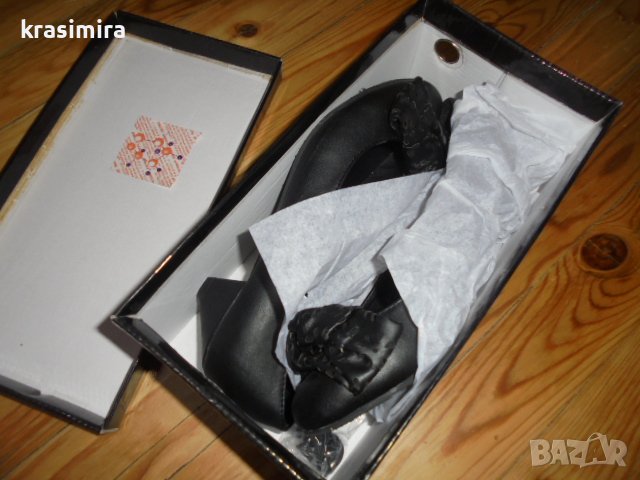 нови черни обувки-номер 37, снимка 2 - Дамски елегантни обувки - 39884149