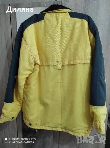 Мъжко зимно жълто яке, снимка 2 - Якета - 39316706