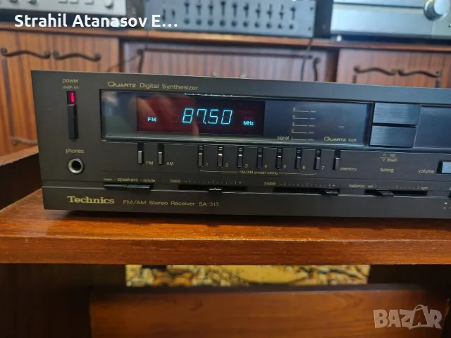 Technics SA-313 Стерео Ресивър, снимка 5 - Ресийвъри, усилватели, смесителни пултове - 48880287